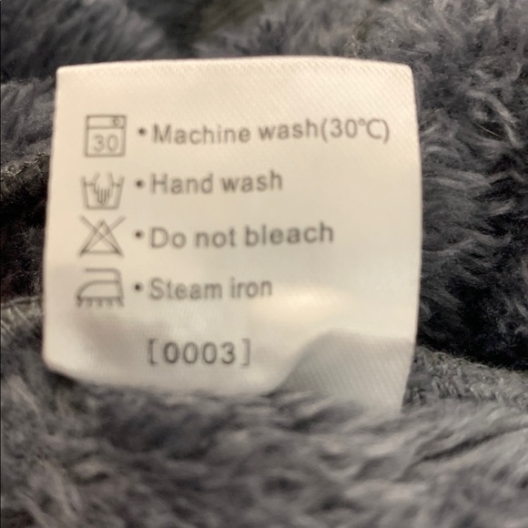 Merokeety Gray Sherpa Jacket - Picture 8 of 11